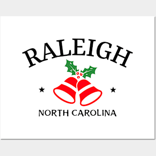 Raleigh, North Carolina Christmas Posters and Art